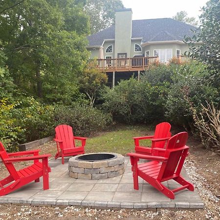 Luxe Lake House With Pool And Dock On Deep Water Cove! Appling エクステリア 写真
