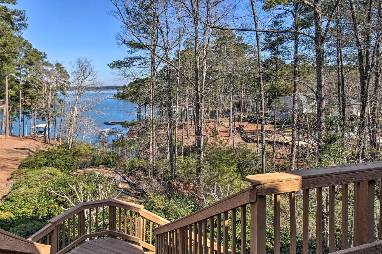 Luxe Lake House With Pool And Dock On Deep Water Cove! Appling エクステリア 写真