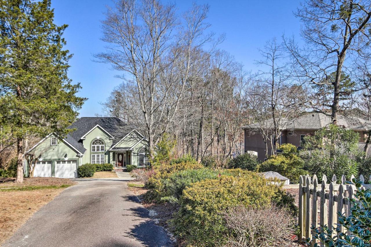 Luxe Lake House With Pool And Dock On Deep Water Cove! Appling エクステリア 写真
