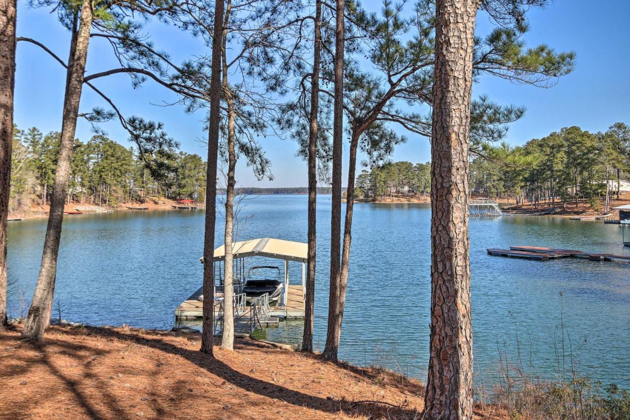 Luxe Lake House With Pool And Dock On Deep Water Cove! Appling エクステリア 写真