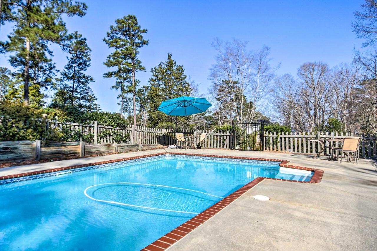 Luxe Lake House With Pool And Dock On Deep Water Cove! Appling エクステリア 写真