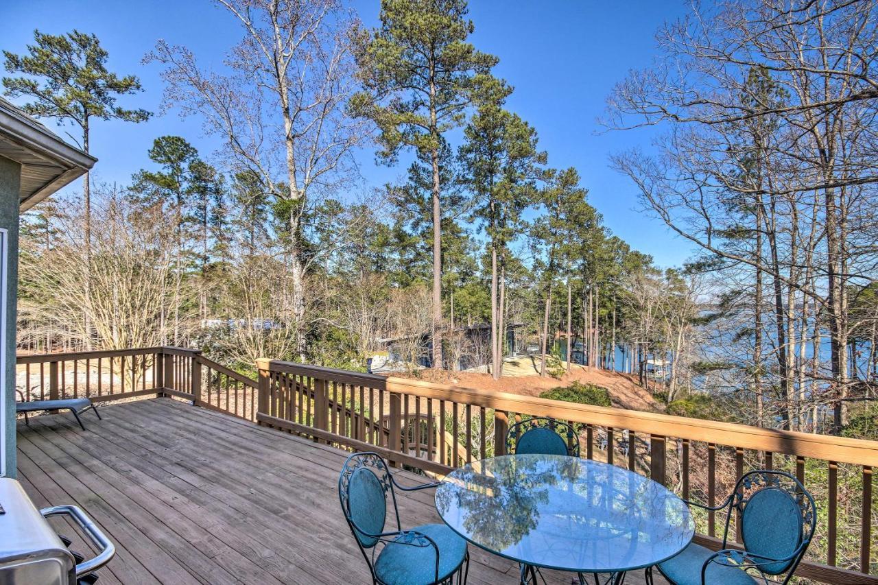 Luxe Lake House With Pool And Dock On Deep Water Cove! Appling エクステリア 写真