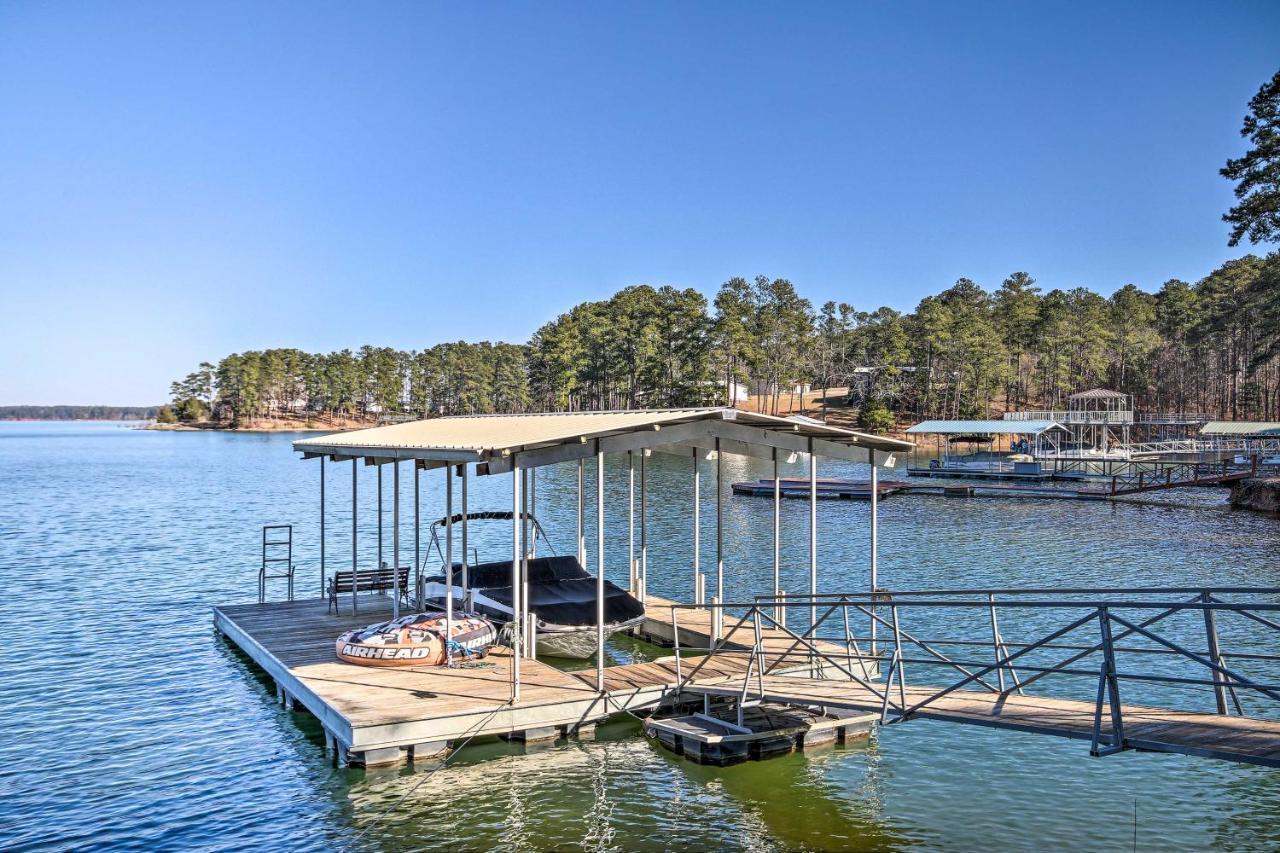 Luxe Lake House With Pool And Dock On Deep Water Cove! Appling エクステリア 写真
